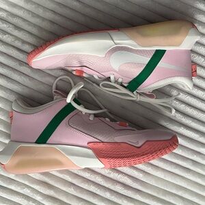 Nike Zoom Crossover Youth 7 Pink and Green Athletic Sneakers